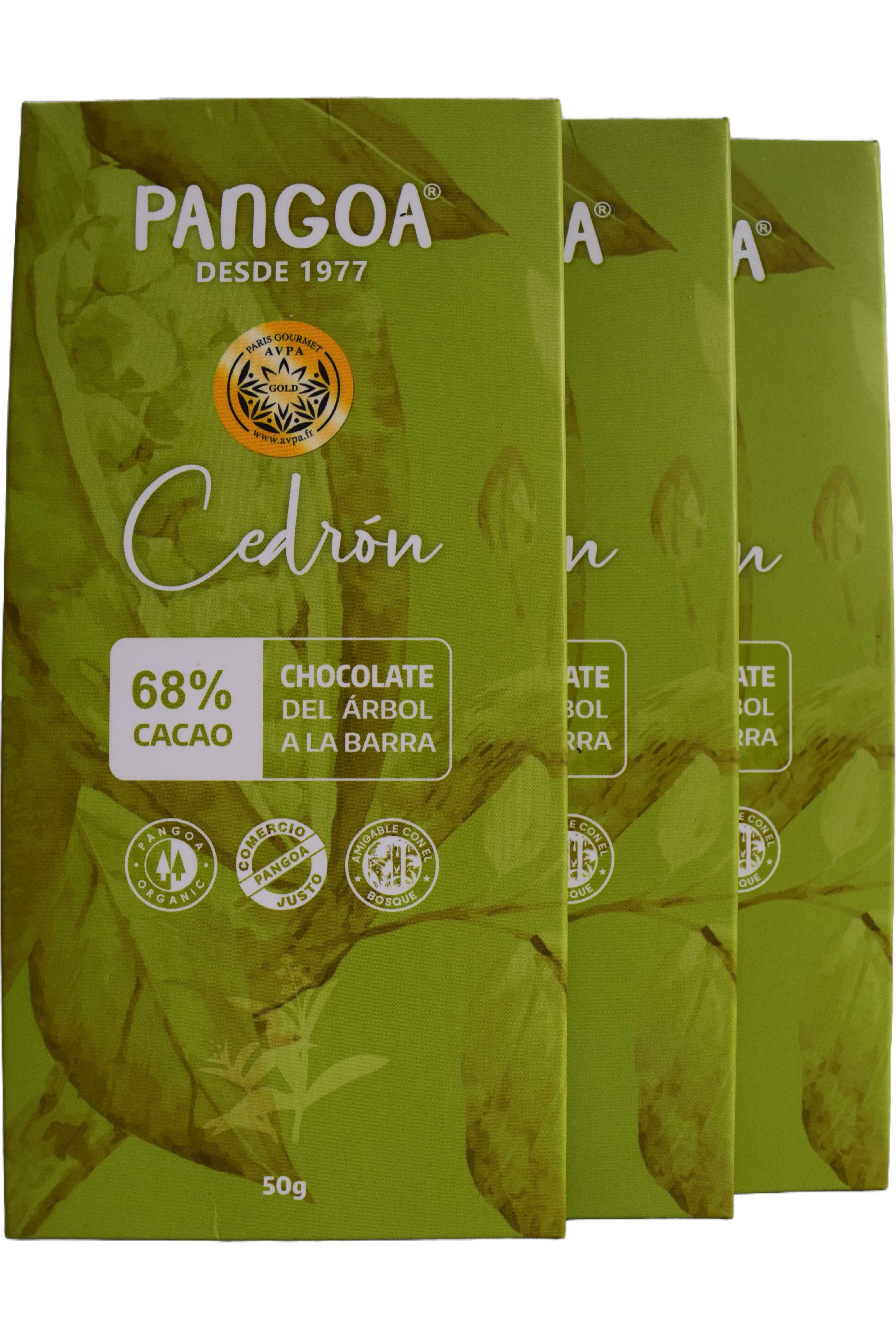 Producto Cedrón Chocolate 68% Cacao