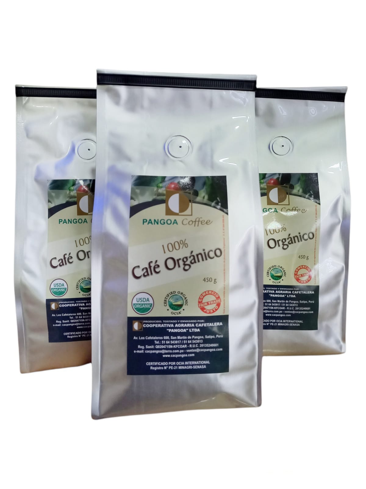 Producto Café Orgánico 450g