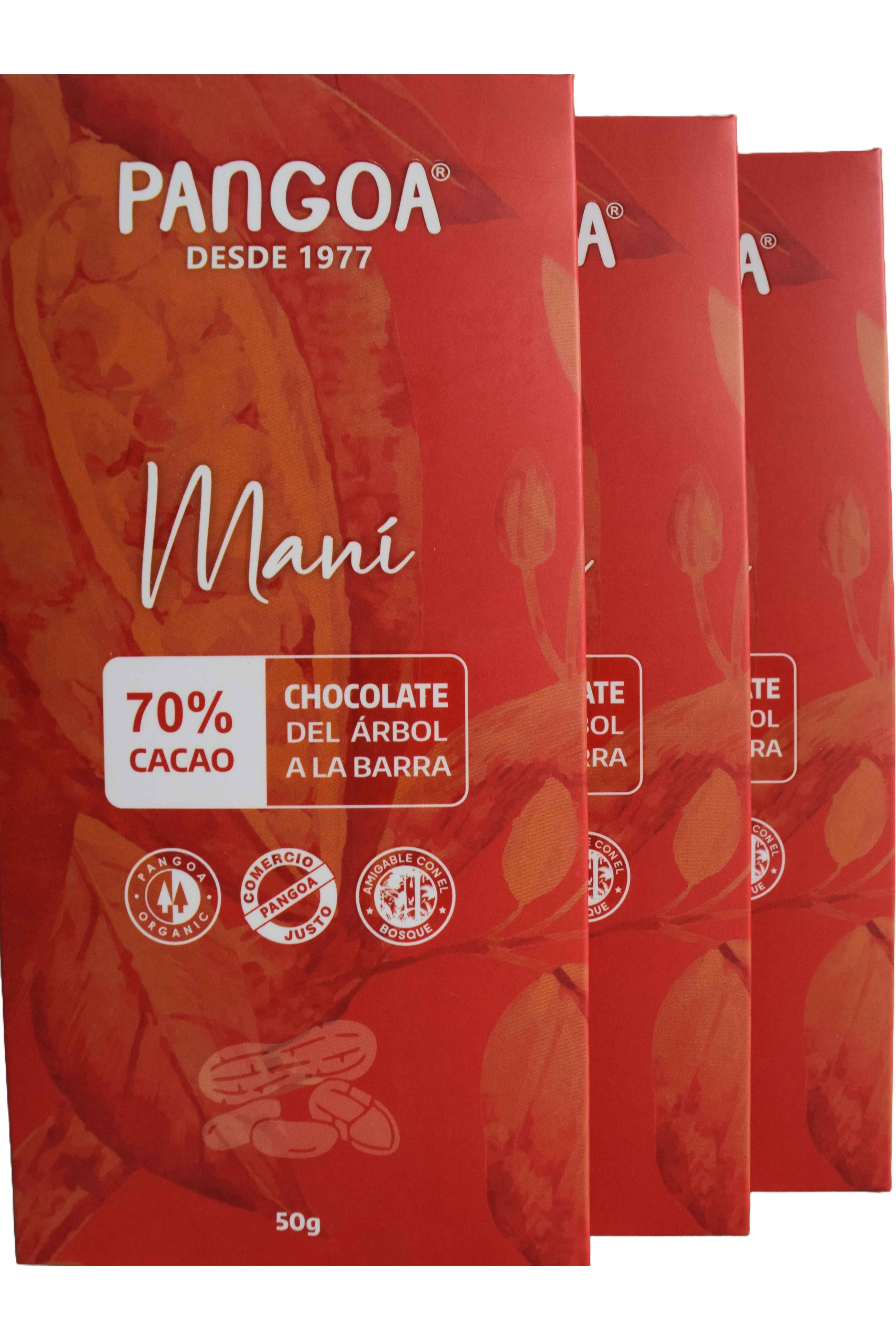 Producto Maní Chocolate 70% Cacao